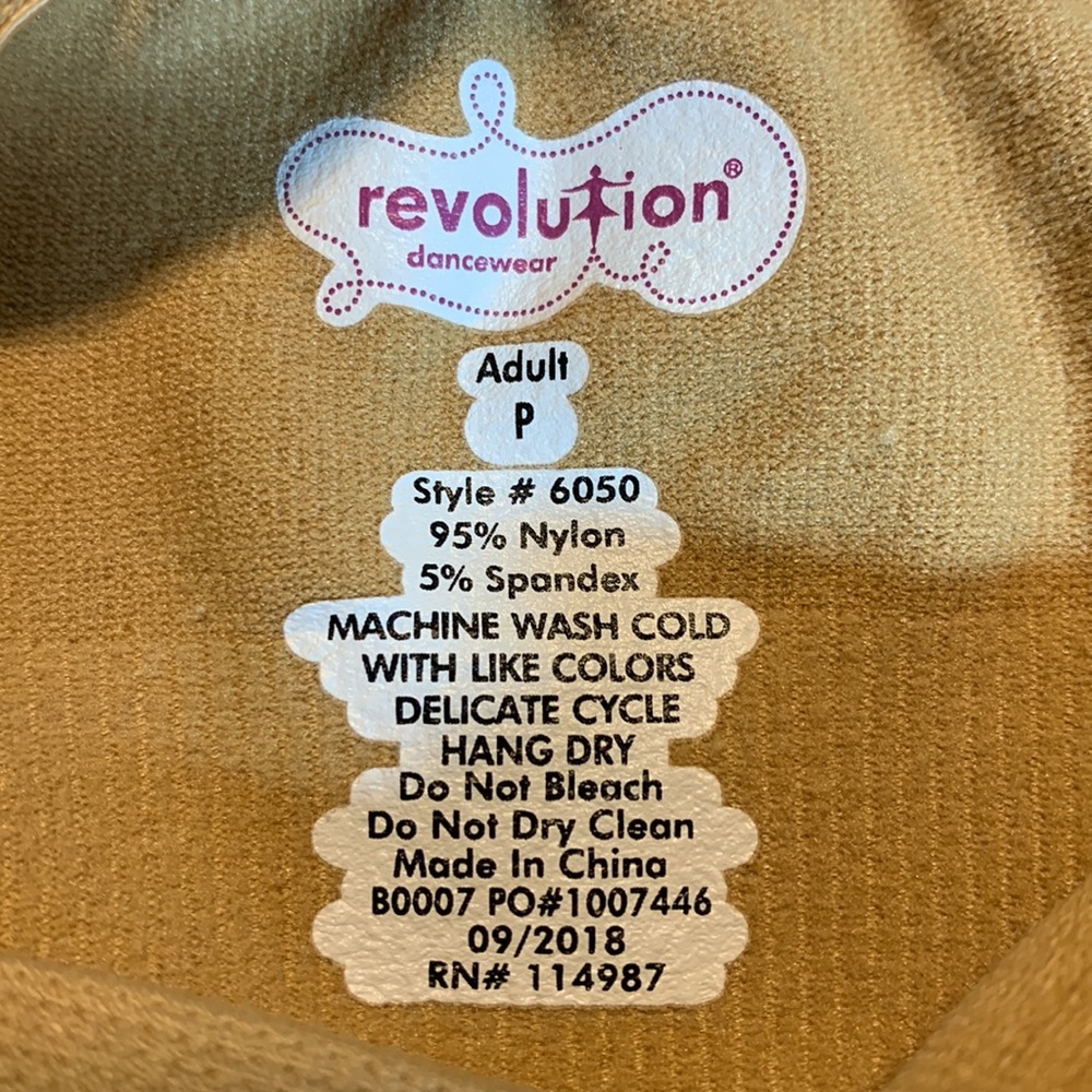 Revolution Women’s Dance Base Leotard - Picture 3 of 4